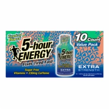 5-hour ENERGY Extra Strength Tropical Burst Energy Shot Value Pack 1.93 oz 10 ct