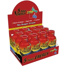 5 Hour Energy Drink Original Per 12 Berry Flavor Pack