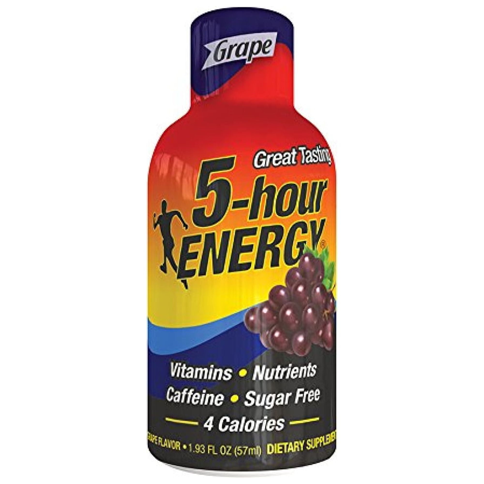 5 Hour Energy Original Grape Energy Drink 2 Oz Pack of 18