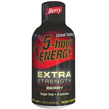 5 Hour Energy Extra Strength Berry 6 Count Bottle Pack