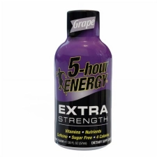 5-Hour Energy Grape Extra Strength Energy Shot Bottle "2X