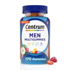 Centrum Multigummies Men Gummy Vitamins Multivitamin Supplement Assorted Fruit 170 Count