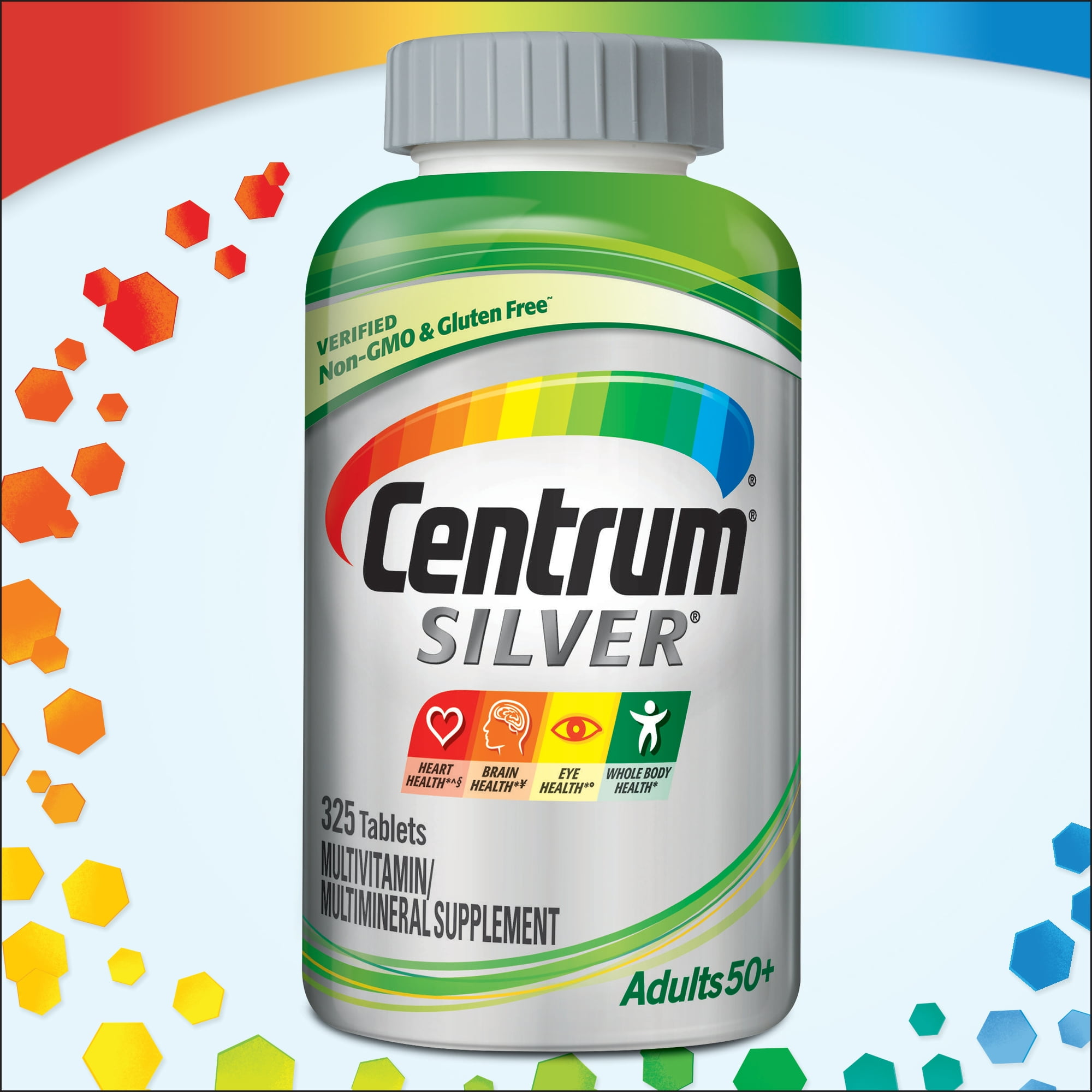 Centrum Silver Tablets for Adults 50 Plus - 325 Count