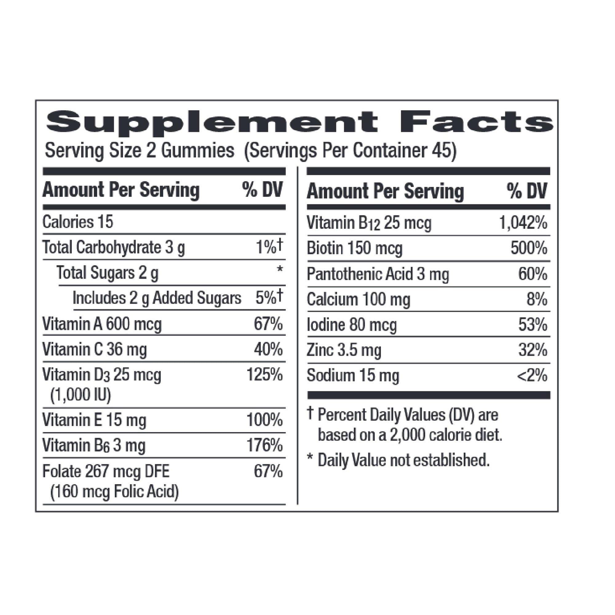 Centrum Women 50 Plus Multigummies Multivitamin Fruit 90 Ct