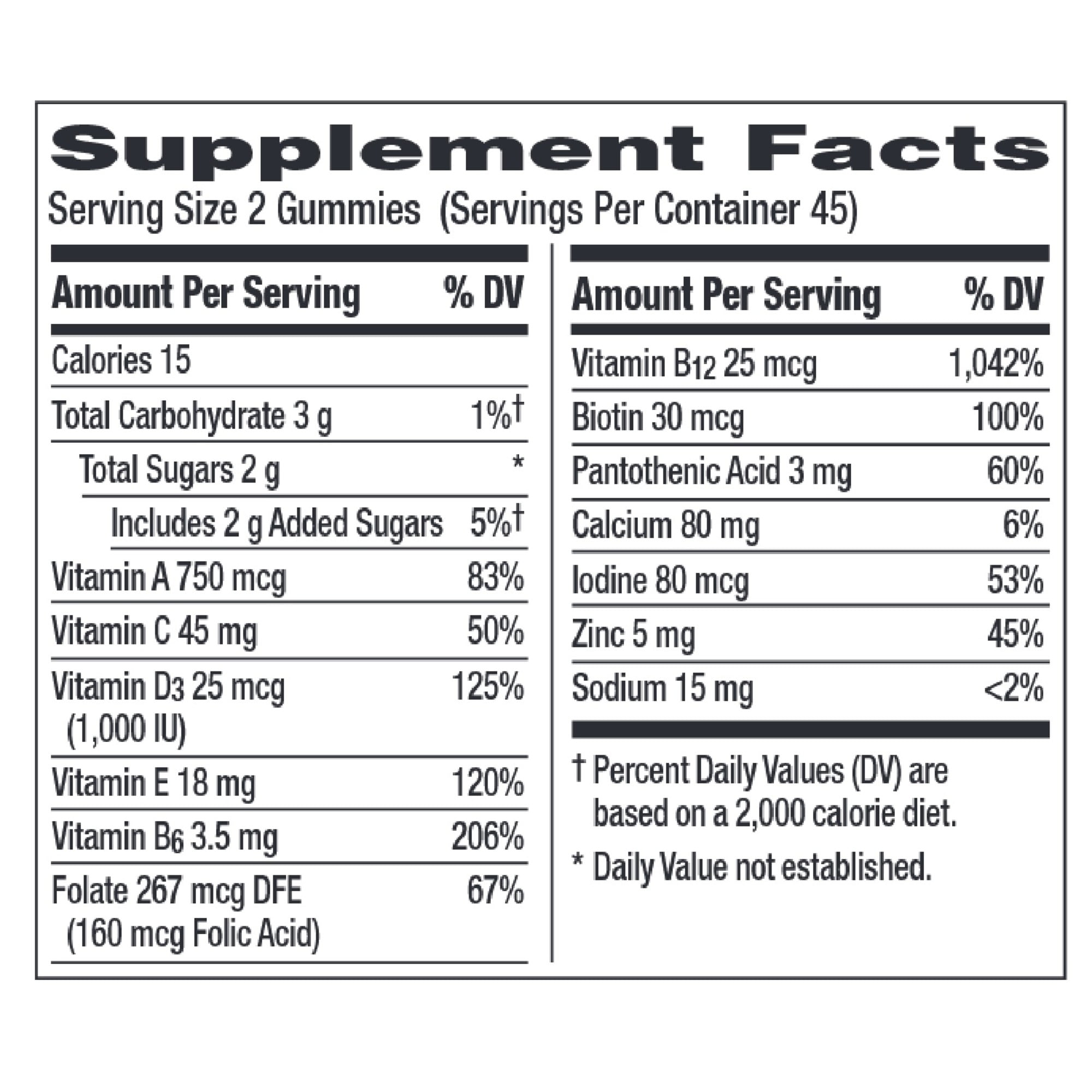 Centrum Men 50 Plus Multigummies Fruit 90 Ct Multivitamin Gummies