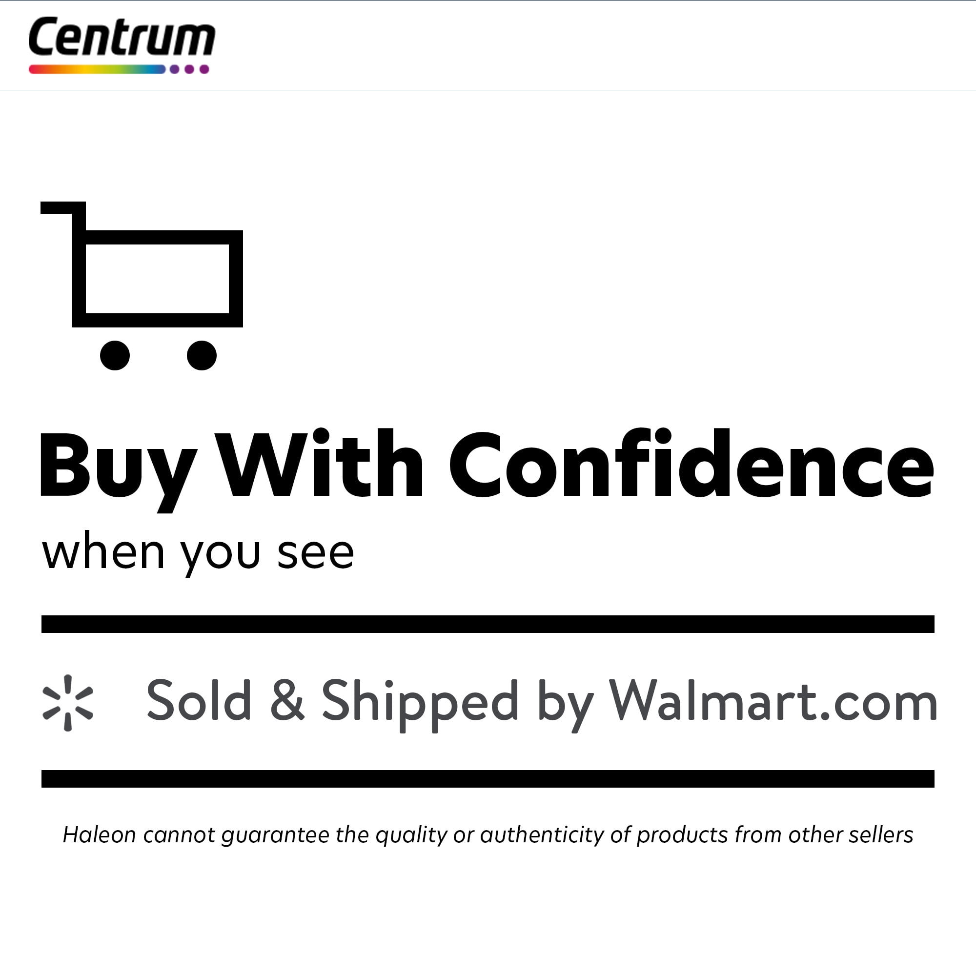 Centrum Men 50 Plus Mini Multivitamin Supplement Tablets 160 Count