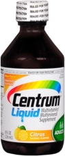 Centrum Liquid 8 oz Multivitamin Multimineral Supplement