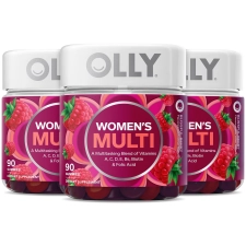 OLLY Women Daily Multivitamin Gummy Berry Flavor 3-Pack 90 Ct