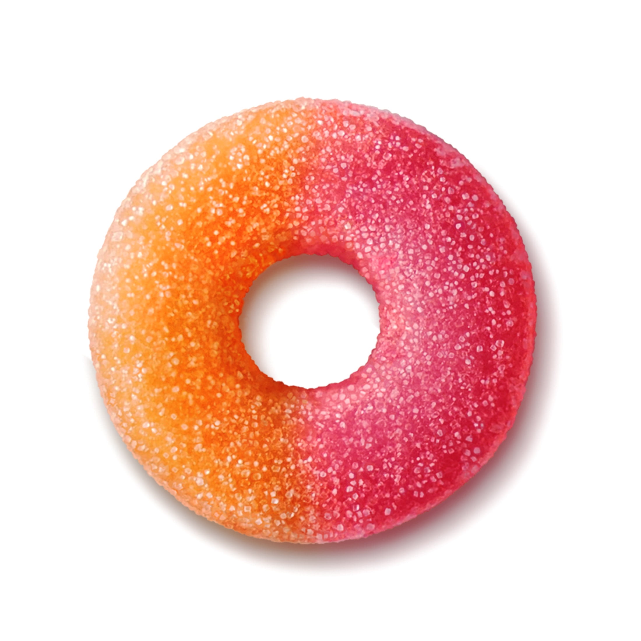 OLLY Collagen Gummy Rings Supplement Supports Skin Elasticity 2.5g Collagen Peach 30 Ct