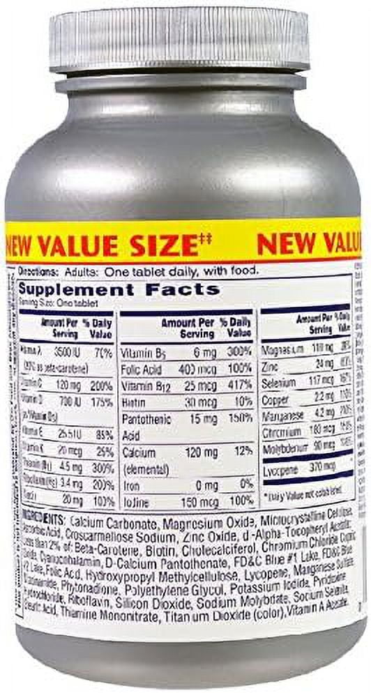 OneADay Mens 50 Plus Healthy Advantage Multivitamins 100 ea Pack of 3