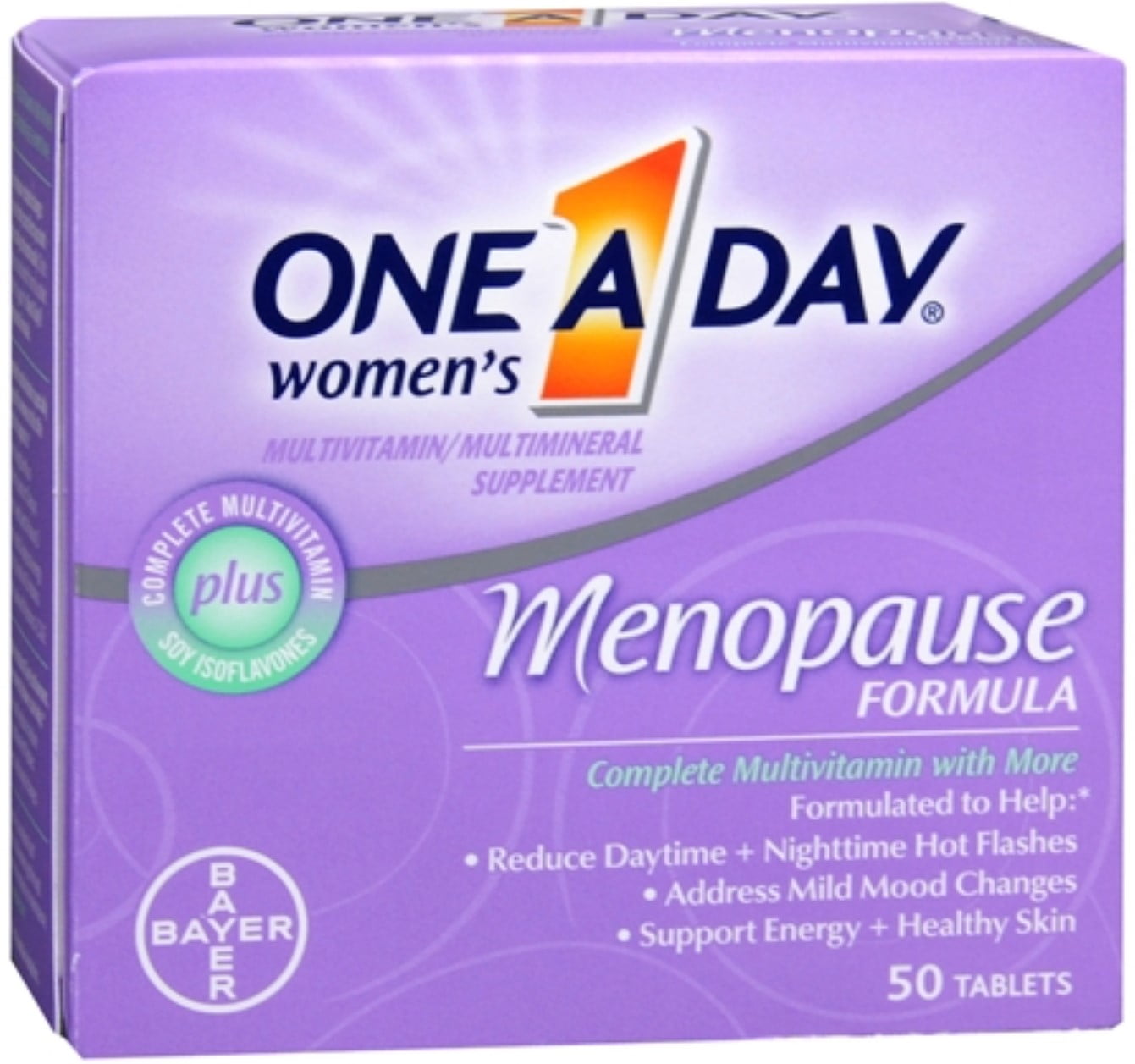 One-A-Day Menopause Complete Women's Multivitamin 50 Tablets Pack of 2