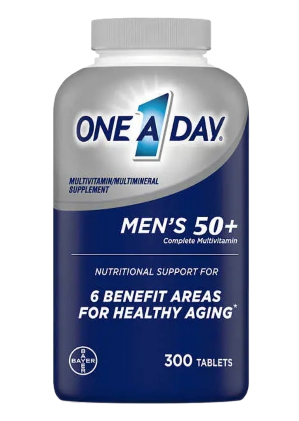 One a Day Men's 50+ Womens 50+ Complete Multivitamins for Healthy