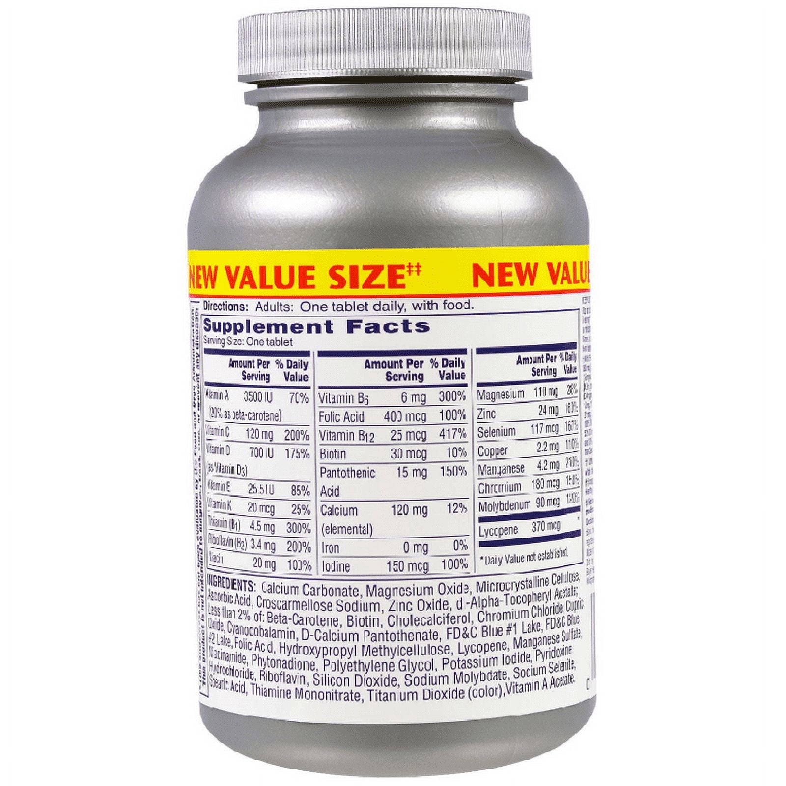 One A Day Men's 50 Plus Healthy Advantage Multivitamins 100 Count Pack of 2