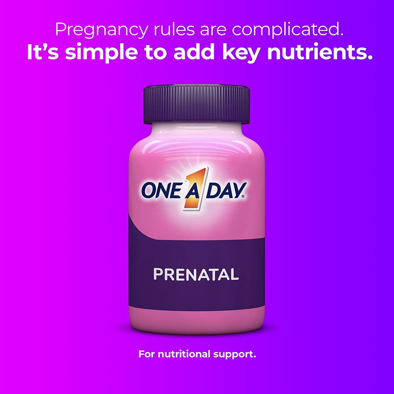 One A Day Prenatal 1 DHA Folic Acid Softgels 30 ea Pack of 2