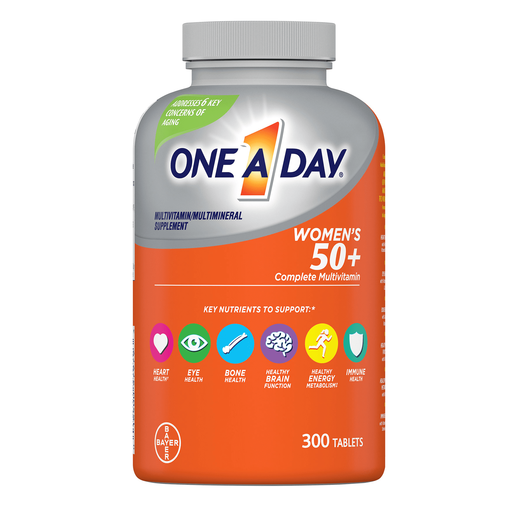 One a Day WomenS 50 Plus Healthy Advantage Multivitamin 300 Tablets