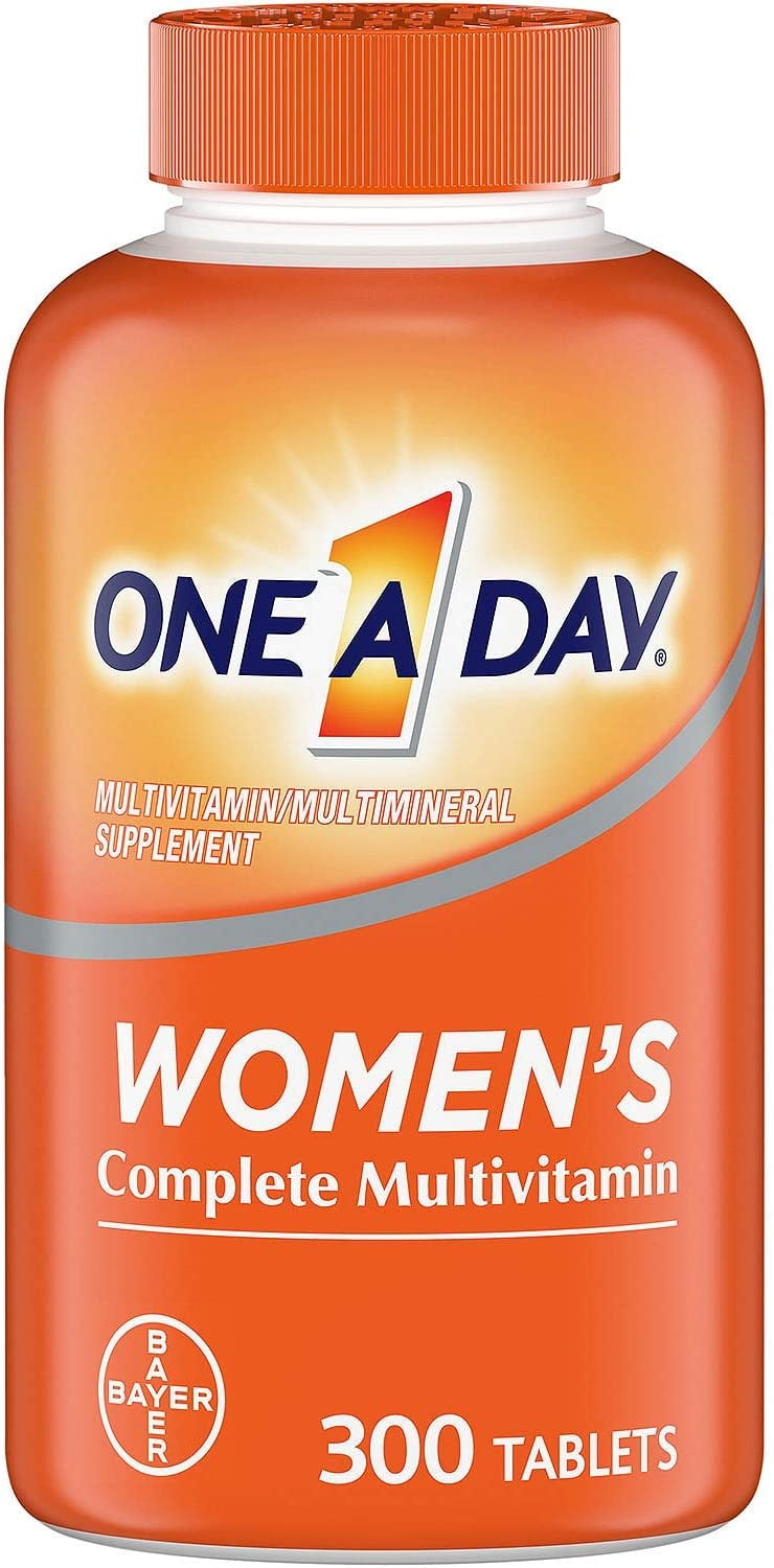 One A Day Women's Health Multivitamin with B-Vitamins and Multiminerals, 300 Tablets Pack