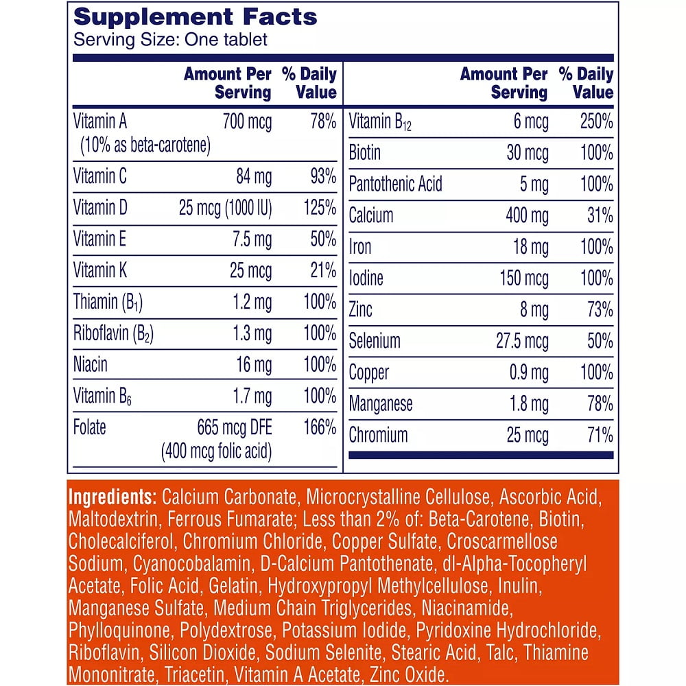 One A Day Women Health Formula Multivitamin 300 Count