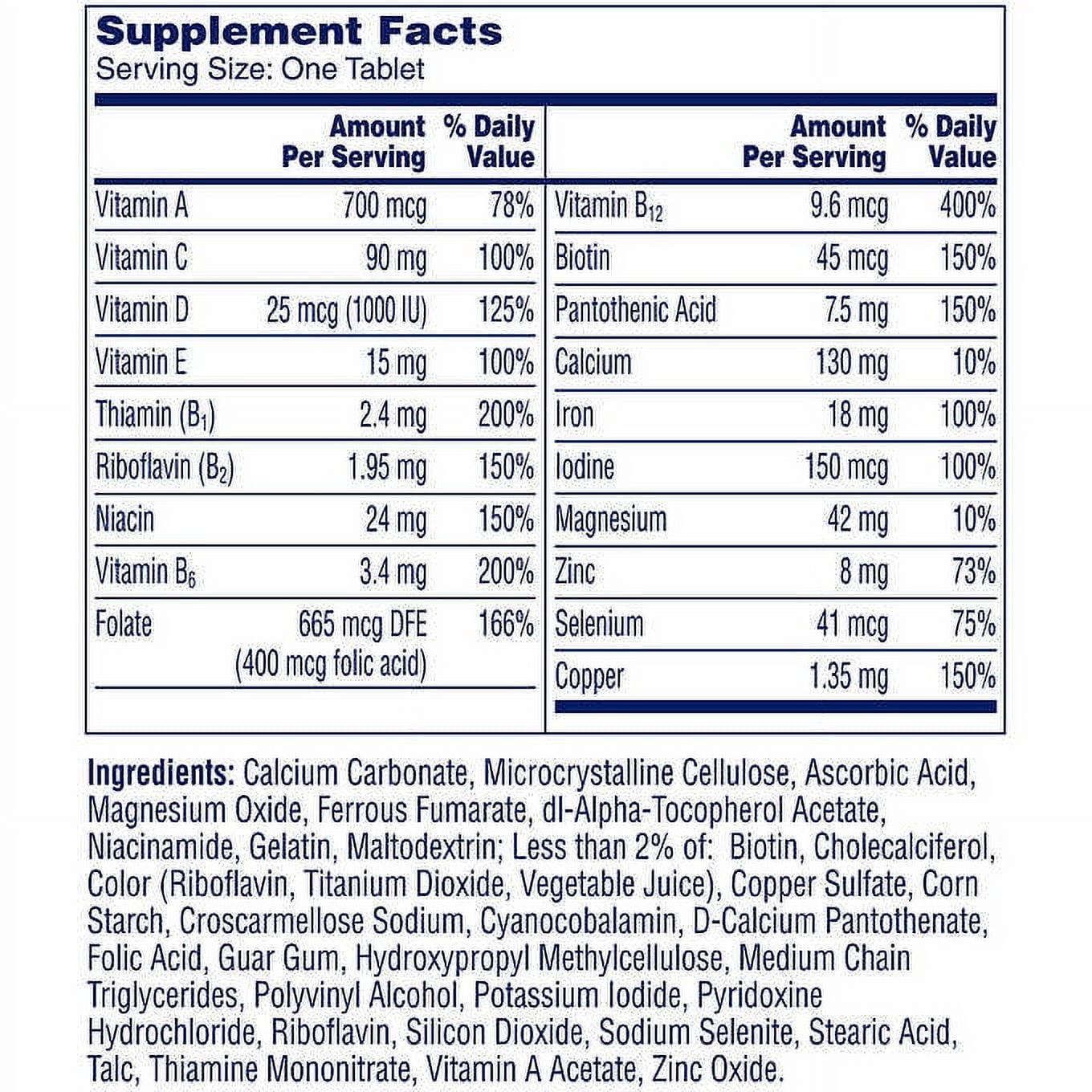 One A Day Women's Multivitamin 300 Tablets Supplement for Daily Nutrition.