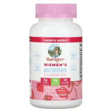 MaryRuths Womens Multivitamin Gummies Strawberry Flavor Sugar-Free 60 Count