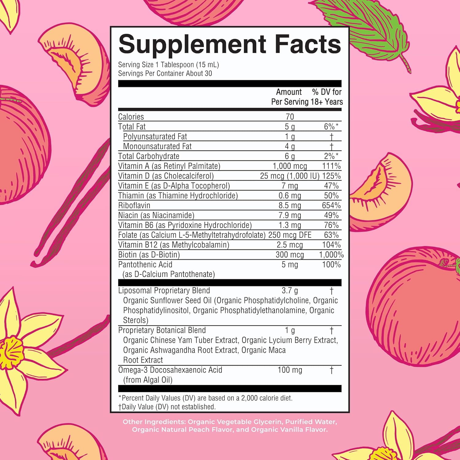 Maryruth Organics Women's Liquid Multivitamin for Health Hormone Balance 15.22 oz 450 ml
