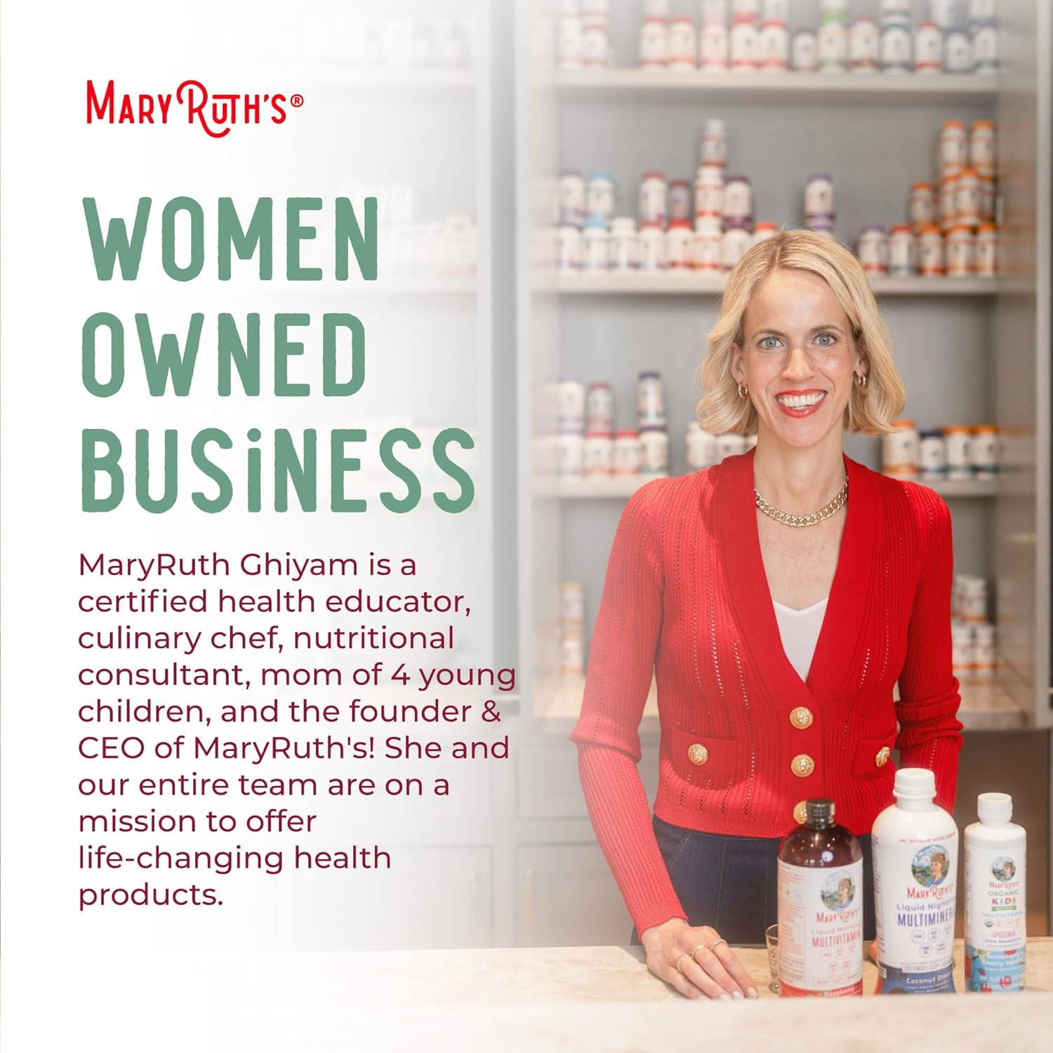 MaryRuth Organics Women's Multivitamin 60 Count