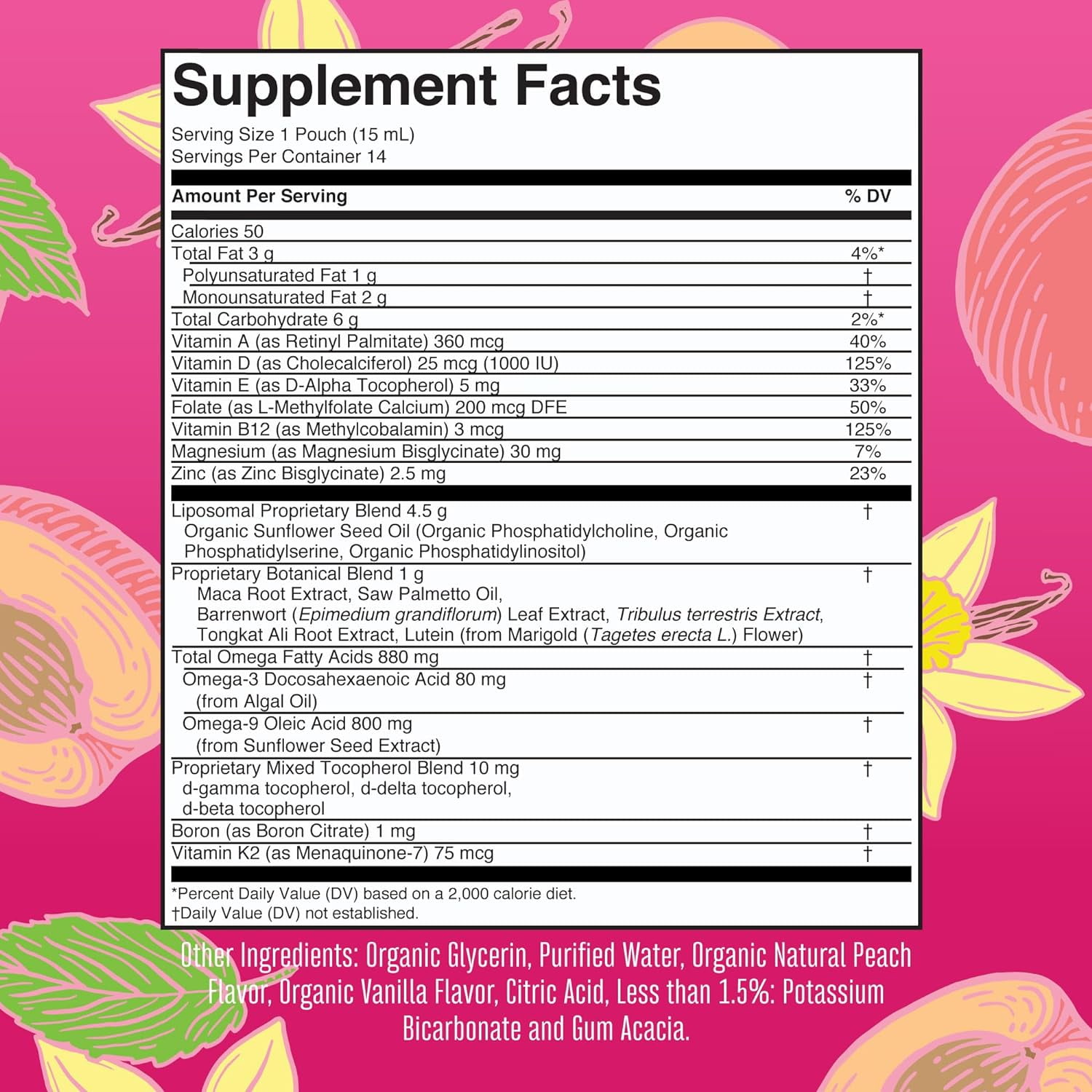 MaryRuth's 40+ Women Vitamin | Sugar Free Liquid Multivitamin | Immune Support, Mood Balance | Vegan Non-GMO | 14-0.5 Fl Oz Pouches