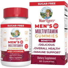 MaryRuth Organics Men's Health Multivitamins with Lycopene Vegan Non-GMO 60 Count