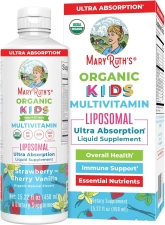 MaryRuth Organics Kids Multivitamin Gummies for Ages 2+ Sugar Free 2 Month Supply Vegan 60 Count