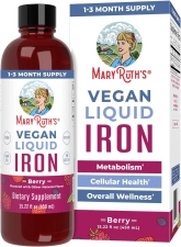 MaryRuth Iron Supplement for Women Men Kids Liquid 15.22 Fl Oz