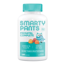 SmartyPants Prenatal Gummy Vitamins with Multivitamin Omega 3s Vitamin D3 Methyl Folate 180 Ct
