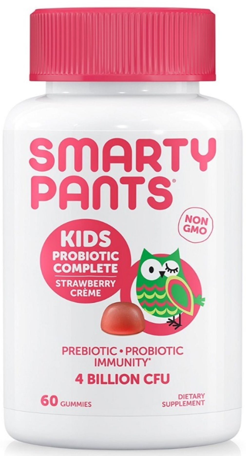 SmartyPants Probiotic Prebiotic Immunity Gummies for Kids - 4 Pack 60