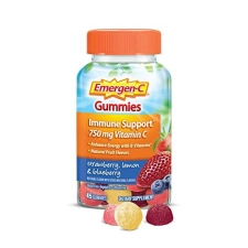 Emergen-C Boost Your Immunity with Emergen-C 750mg Vitamin C Gummies for Adults - 45 Gummies