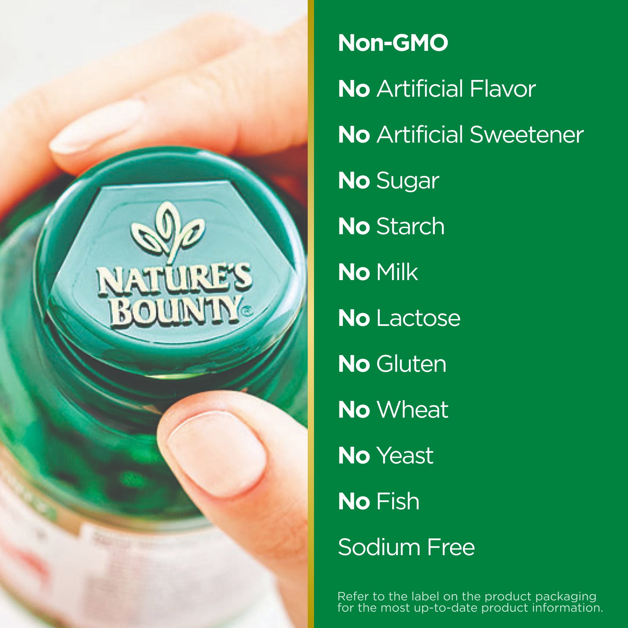 Nature's Bounty Magnesium Rapid Release Softgels 400 Mg 75 Ct