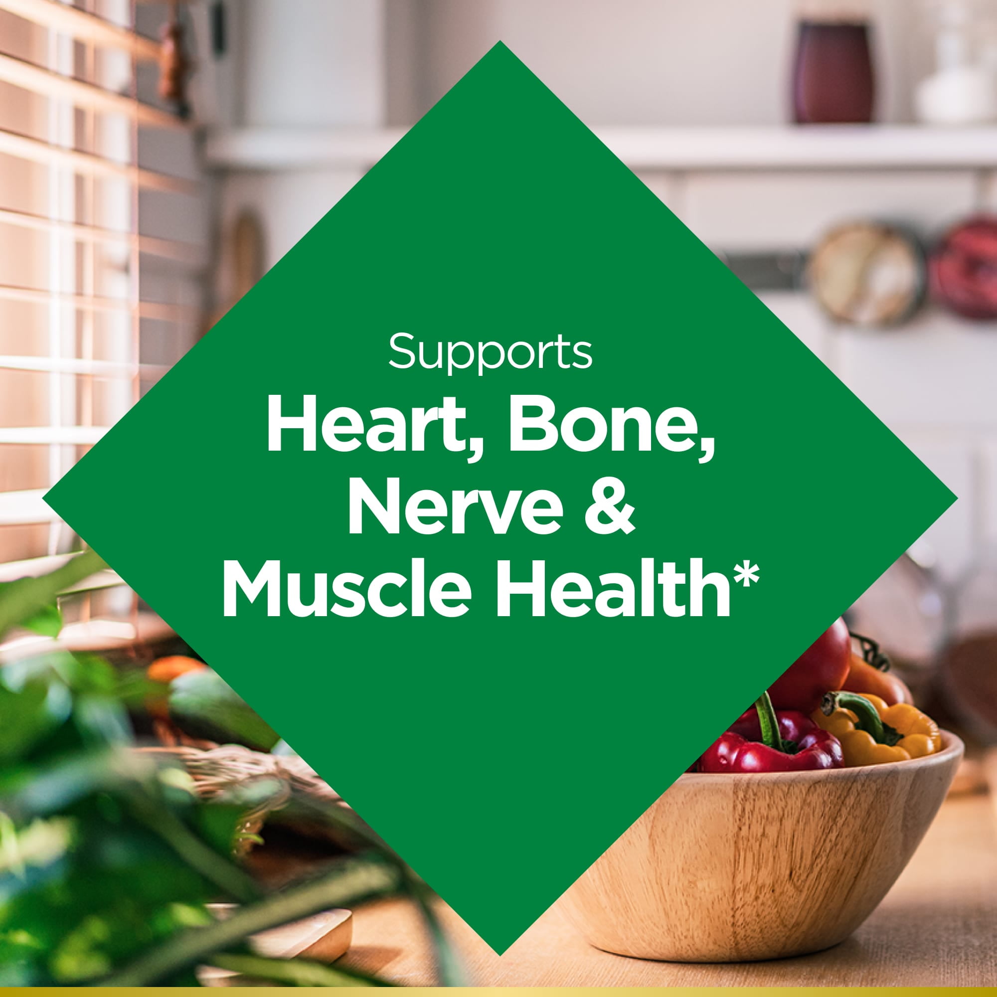 Nature's Bounty Advanced Magnesium Glycinate 360mg 90 Ct for Heart Nerves Muscle Bone Health Support
