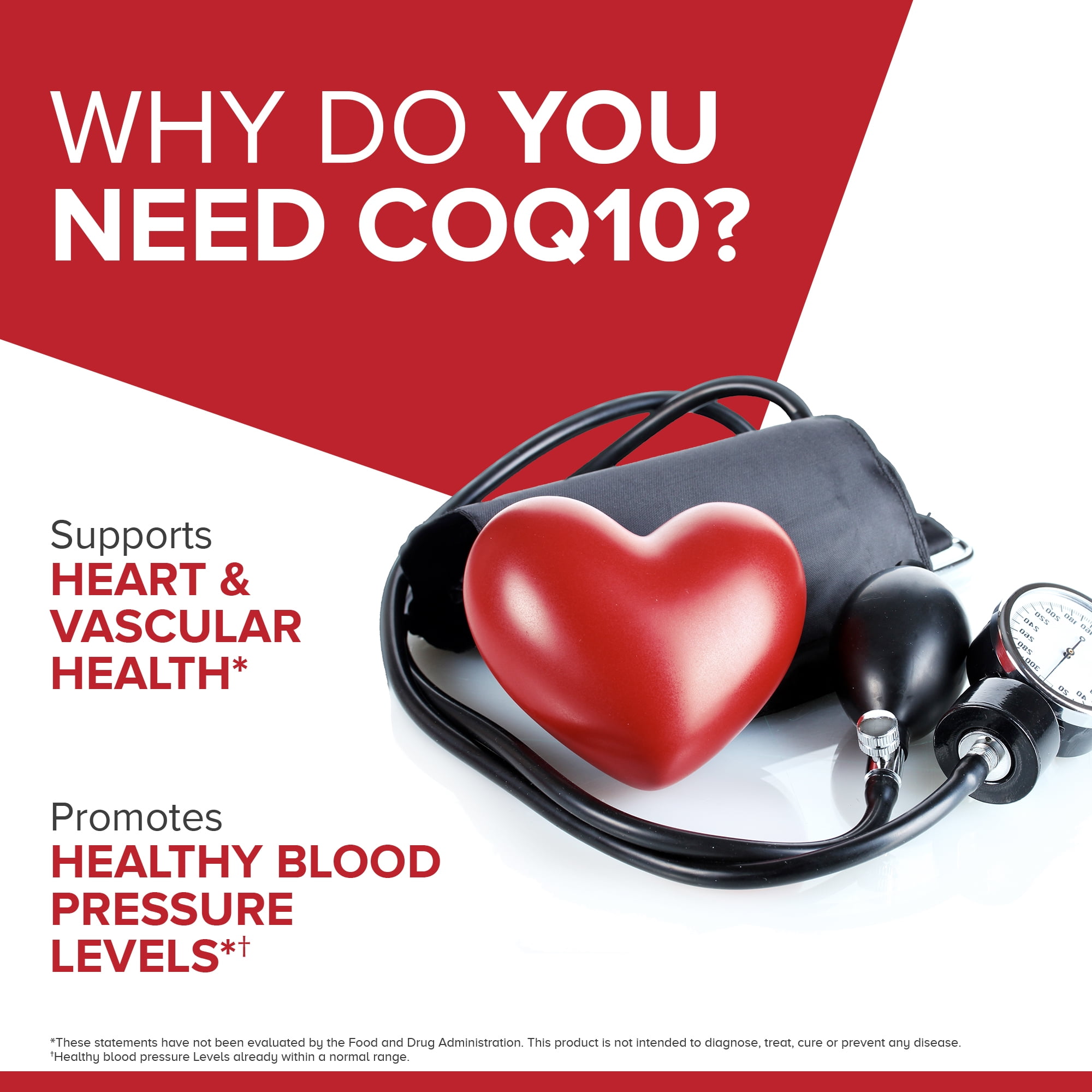 Qunol Ultra CoQ10 Softgel 200mg Heart Health Supplement 30 Count