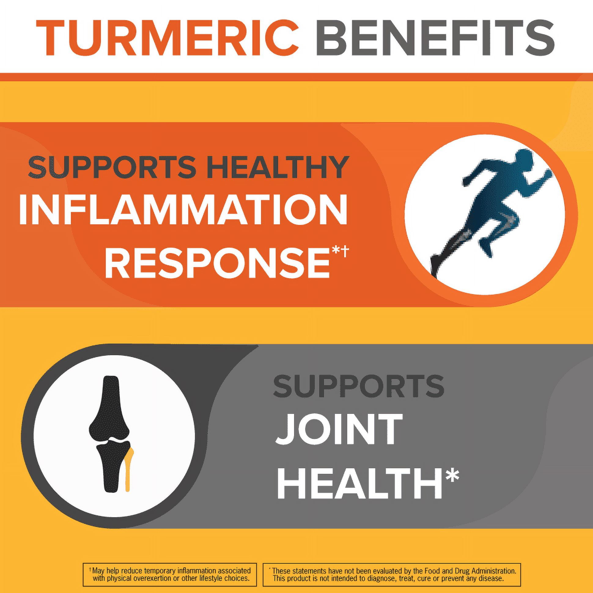 Qunol Turmeric Curcumin Capsules 1000mg Ultra High Absorption Joint Support Supplement 30 Count