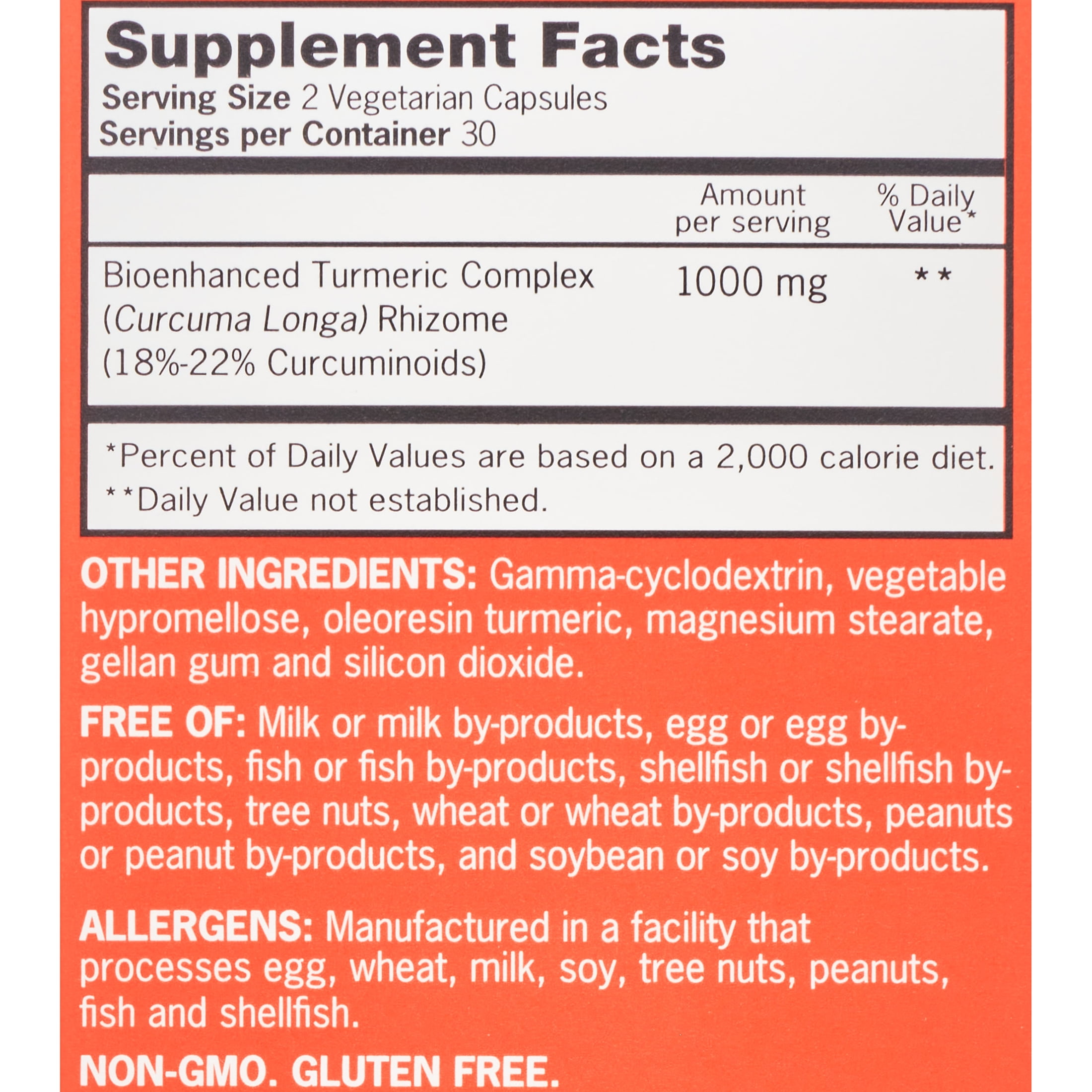 Qunol Turmeric Curcumin Capsules 1000mg Extra Strength - Hydro-Soluble Tech - 60 Veggie Capsules