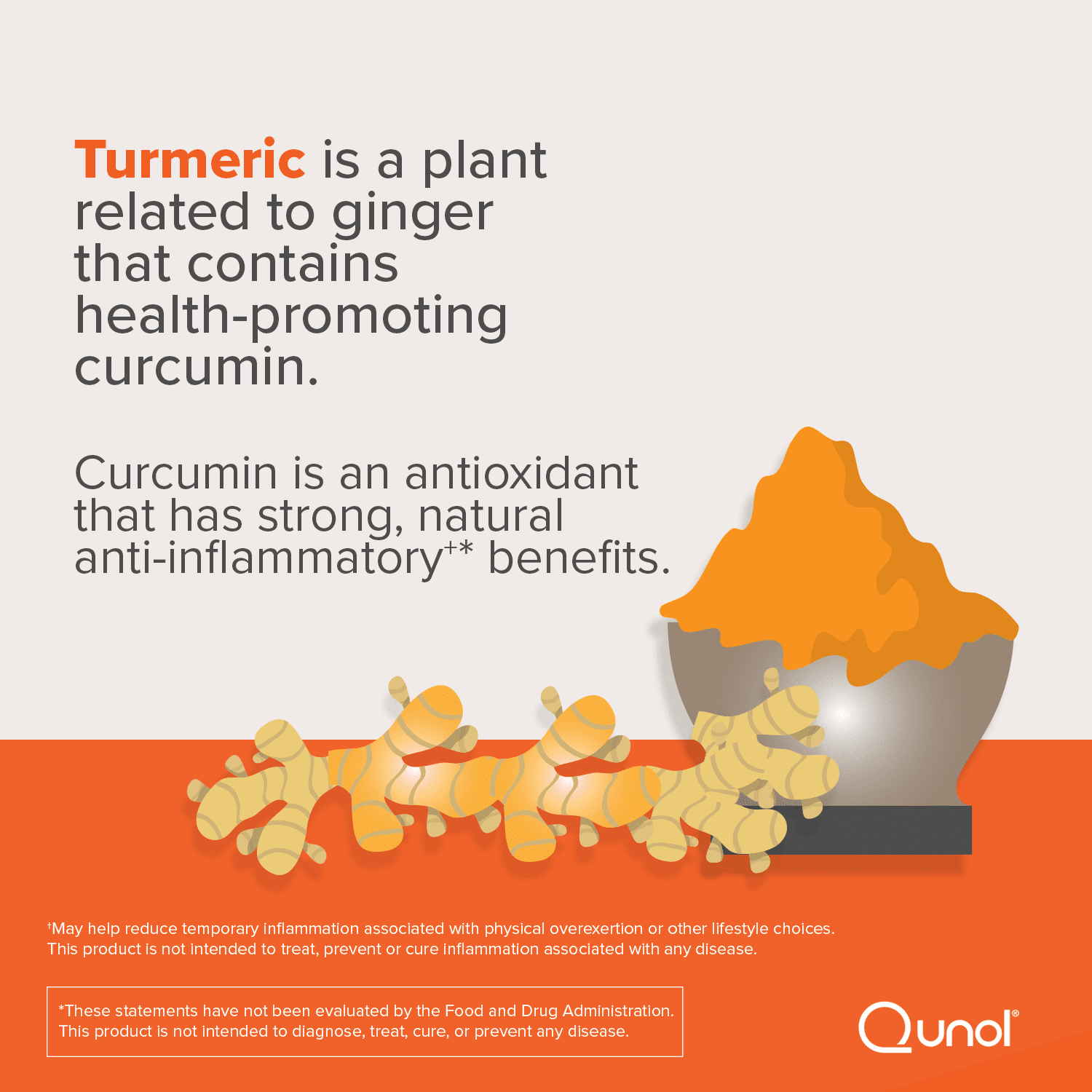 Qunol Turmeric Curcumin 1000mg High Absorption for Joint Support 30 Softgels