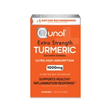 Qunol Turmeric Curcumin 1000mg Ultra High Absorption Softgels - 120 Count