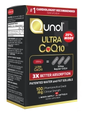 Qunol Ultra CoQ10 Softgel 100mg 3X Better Absorption Heathy Heart Dietary Supplement 40 Count