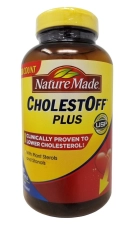 Nature Made CholestOff Plus Plant Sterols Supplement 210 Softgels