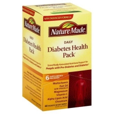 Nature Made Daily Diabetes Health Pack 60 Count for Better Health and Wellness