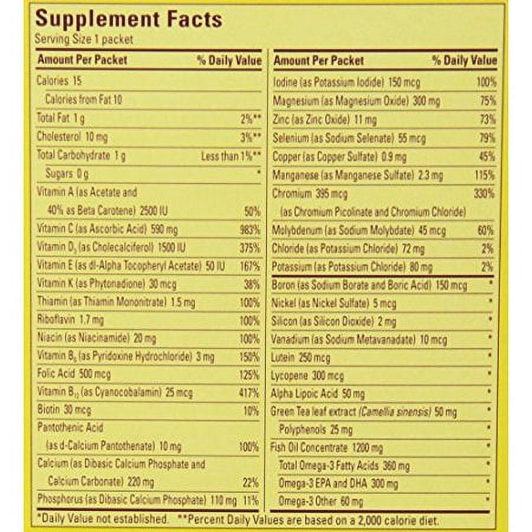 Nature Made Daily Diabetes Health Pack 60 Count for Better Health and Wellness