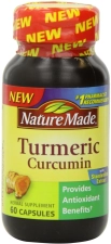 Nature Made Turmeric 500mg Capsules - Pack of 60