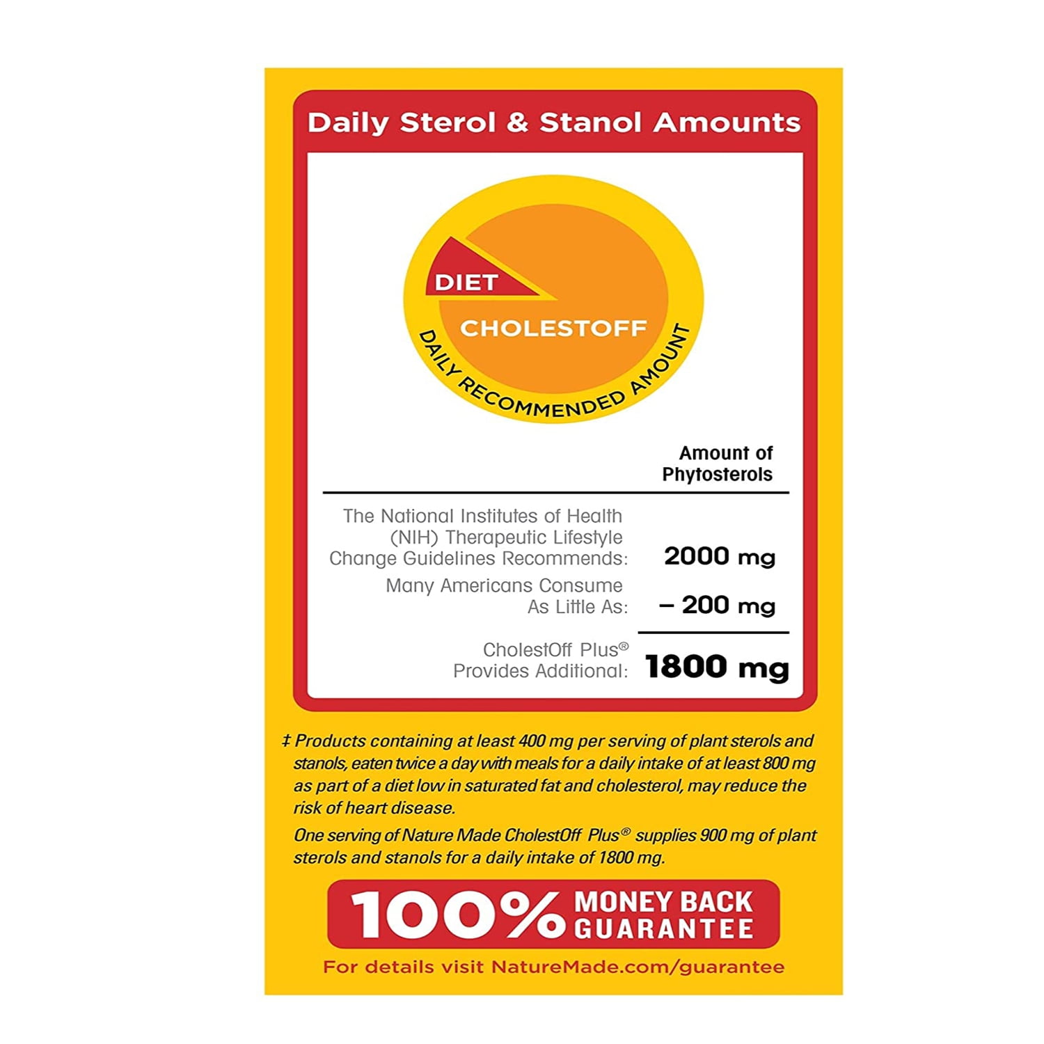 Nature Made CholestOff Plus Softgels 100 Count