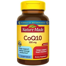 Nature Made CoQ10 100mg Softgels 72 Count