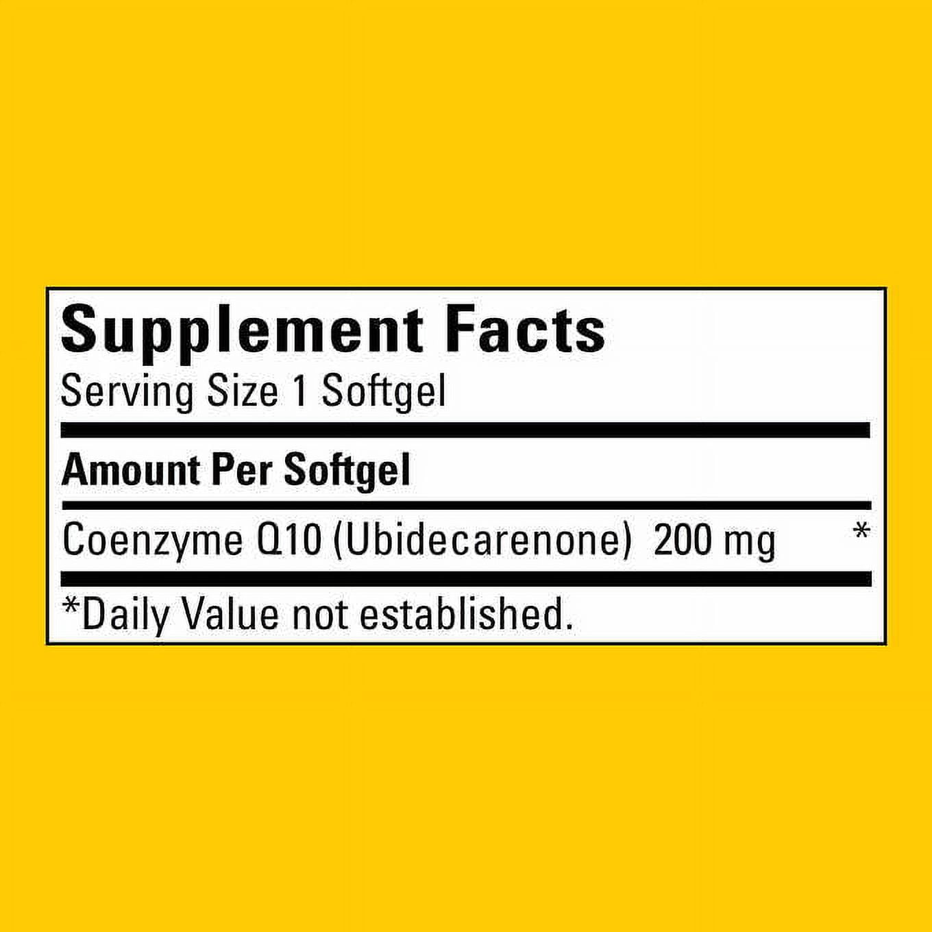 Nature Made CoQ10 200mg 140 Softgels for Heart Health