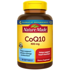 Nature Made CoQ10 400mg 90 Softgels for Enhanced Heart Health