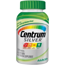 Centrum Silver Multivitamin Adults 50 Plus Multimineral Supplement 220 Count