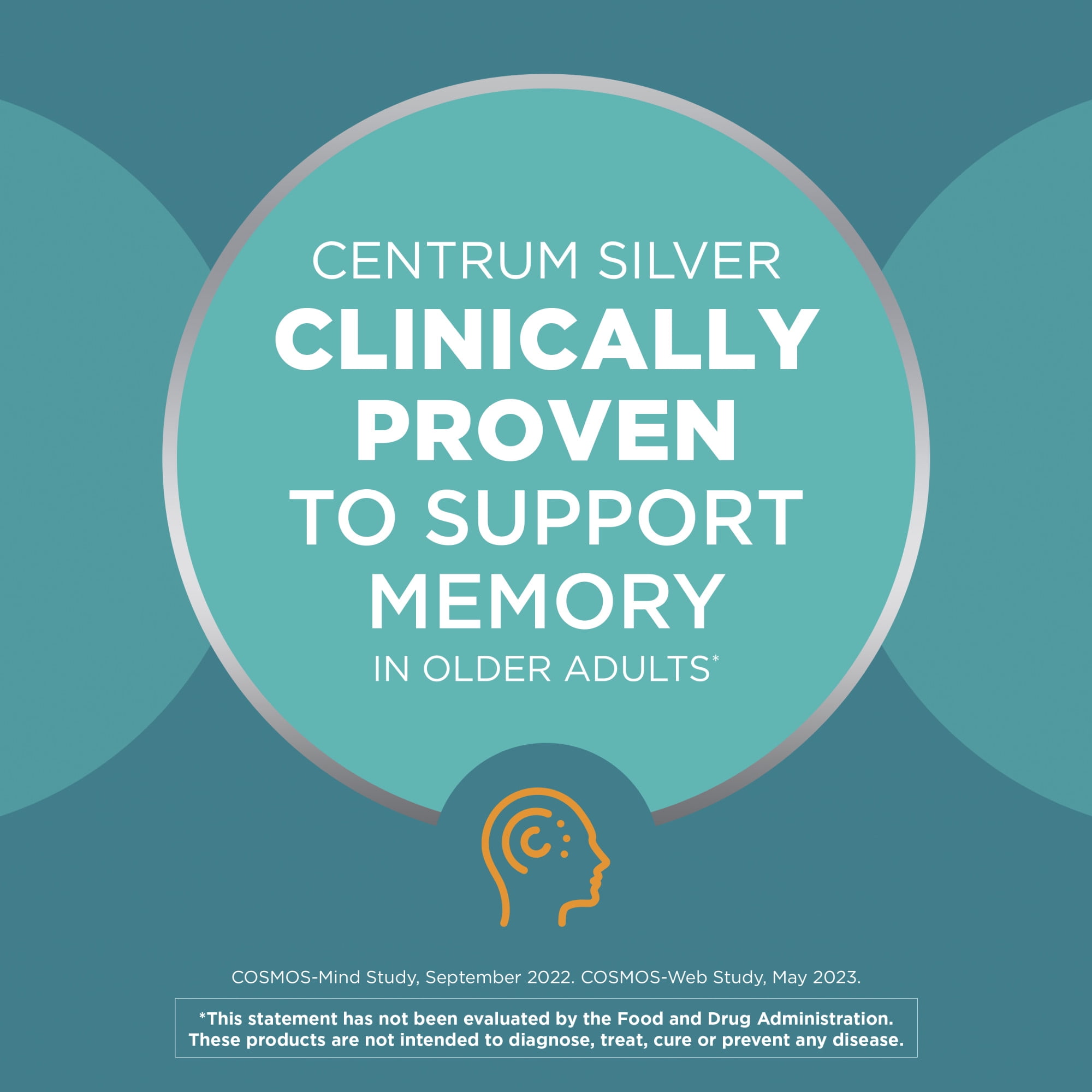 Centrum Silver Adults 50 Plus Multivitamin Supplement 220 Count for Adults 50 and Older
